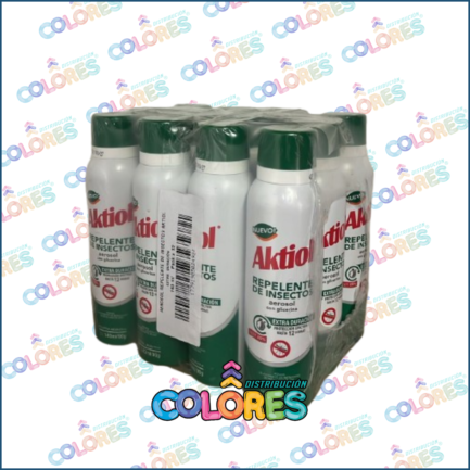 COMBO 7 C - BULTO x12u AKTIOL REPELENTE AEROSOL EXTRA DURACIÓN