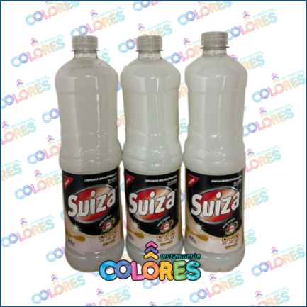COMBO 15 B - 3 SUIZA LIMPIADOR LÍQUIDO x900ml DESINFECTANTE ORIGINAL