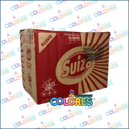 COMBO 15 C - BULTO x15u SUIZA LIMPIADOR LÍQUIDO x900ml DESINFECTANTE ORIGINAL