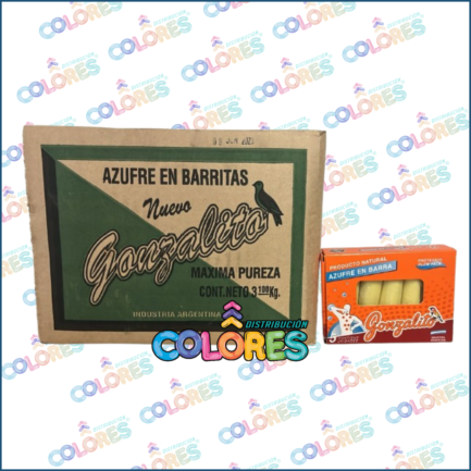 COMBO 25 - GONZALITO AZUFRE x100u GRANEL + GONZALITO AZUFRE x5u