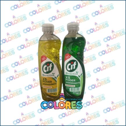 COMBO 4 B - CIF DETERGENTE x300ml LIMÓN + CIF DETERGENTE x300ml LIMA