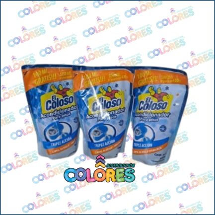 COMBO 19 - 3 EL COLOSO ACONDICIONADOR DE PISOS x500ml
