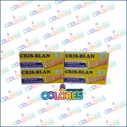 COMBO 12 - 4 CRIS BLAND APÓSITO PROTECTOR