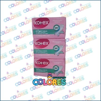 COMBO 18 - 3 KOTEX PROTECTORES DIARIOS x20u