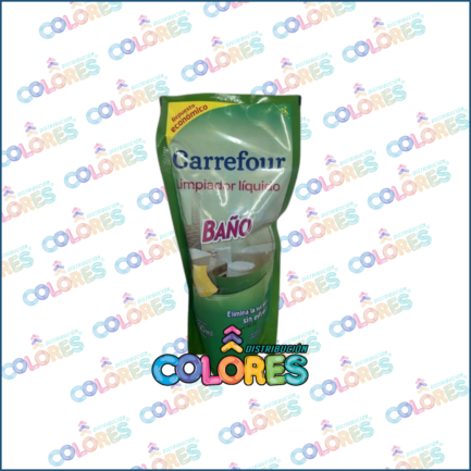 COMBO 7 A - CARREFOUR LIMPIADOR DE BAÑOS x500ml