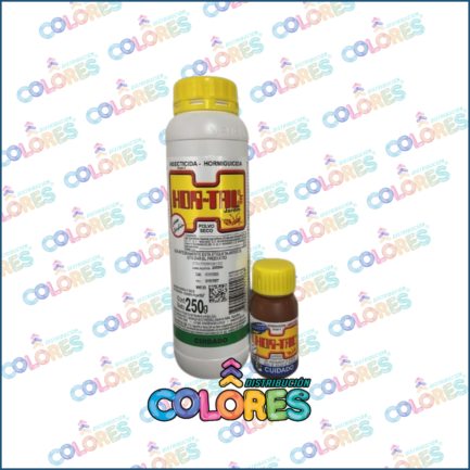 COMBO 6 C - HORTAL INSECTICIDA HORMIGAS EN POLVO x250ml + HORTAL INSECTICIDA HORMIGAS LÍQUIDO x60cc
