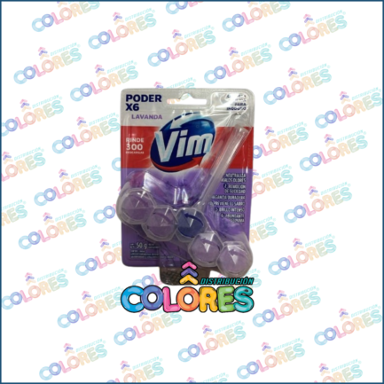 COMBO 7 A - VIM CANASTA SÓLIDA 6 en 1 LAVANDA