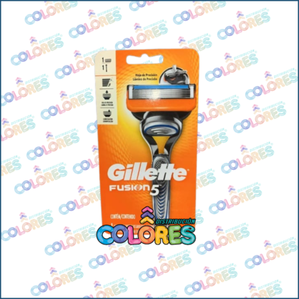 COMBO 12 - GILLETTE MÁQUINA FUSION 5 HOJAS
