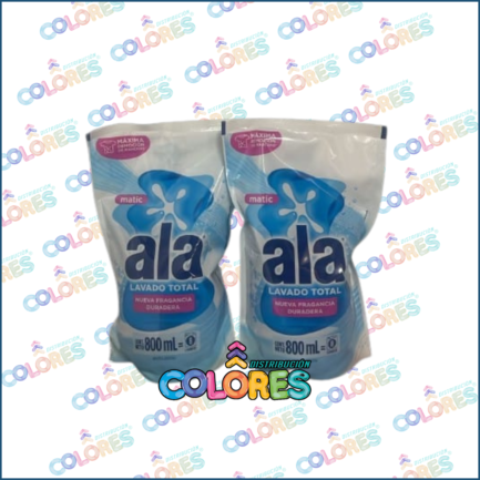 COMBO 11 - 2 ALA JABÓN LÍQUIDO x800ml MATIC