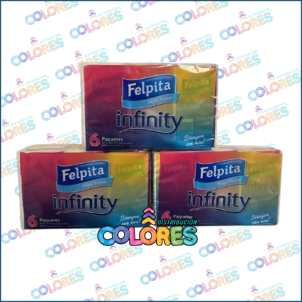 COMBO 1 B - 3 FELPITA PAÑUELOS DESCARTABLES x6 x10