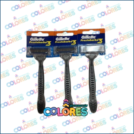 COMBO 1 B - 3 GILLETTE 3 FILOS