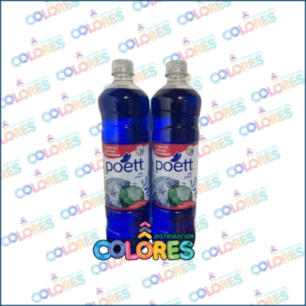 COMBO 3 - 2 POETT LIMPIADOR LÍQUIDO x900ml SOLO PARA TI