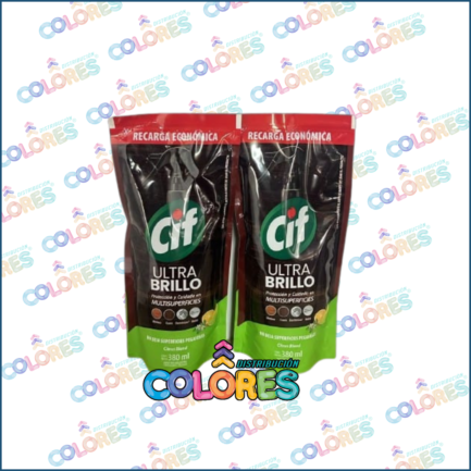 COMBO 27 - 2 CIF ULTRA BRILLO CÍTRICO x380ml