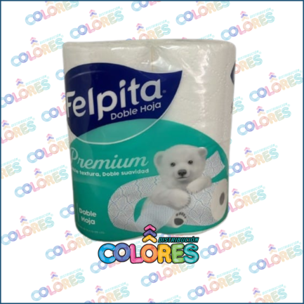 COMBO 3 A - FELPITA PAPEL HIGIÉNICO DOBLE HOJA 4x20mts