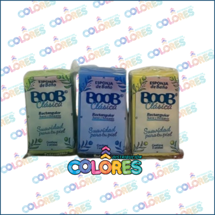 COMBO 3 B - 3 ROMYL ESPONJA BAÑO RECTANGULAR