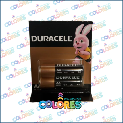 COMBO 18 - PACK x2 DURACELL PILAS AA