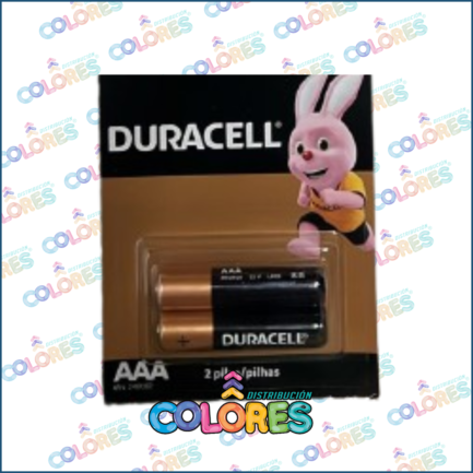 COMBO 19 - PACK x2 DURACELL PILAS AAA