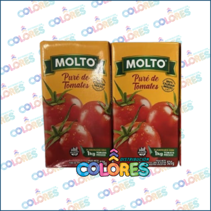COMBO 22 - 2 MOLTO PURE DE TOMATE x520g