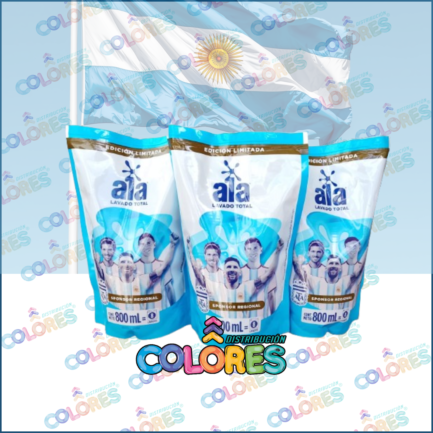 3 ALA jabón líquido x800ml especial MUNDIAL