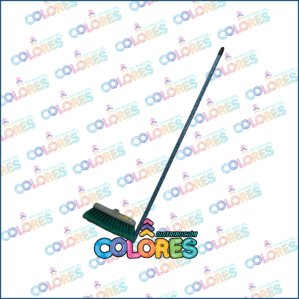 COMBO 21 - ESCOBILLÓN 5H FACUNDO + CABO DE MADERA FORRADO