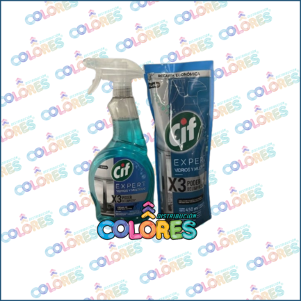COMBO 6 - CIF GATILLO ULTRA BRILLO + CIF ULTRA BRILLO DOY PACK x380ml