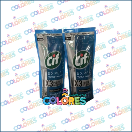 COMBO 8 - 2 CIF VIDRIOS DOY PACK x450ml