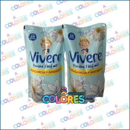 COMBO 9 - 2 VIVERE PLANCHA FÁCIL x900ml