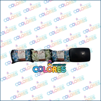 COMBO 11 - 3 LUX JABÓN DE TOCADOR x120g SURTIDOS+ JABONERA DE REGALO