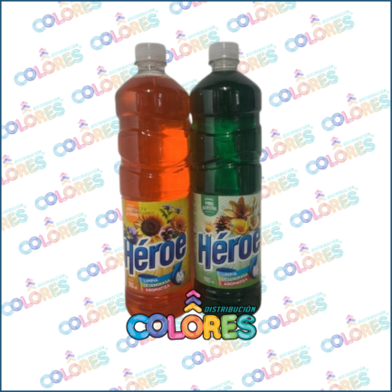 COMBO 11 - 2 HEROE LIMPIADOR LIQUIDO x900ml Fragancias surtidas