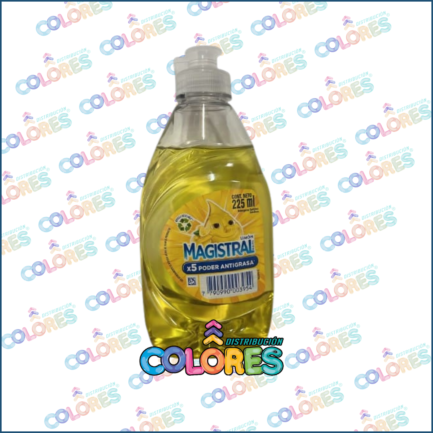 COMBO 15 A - MAGISTRAL DETERGENTE x225ml LIMÓN