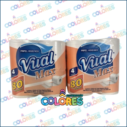 COMBO 17 - 2 VUAL PAPEL HIGIÉNICO 4x80mts