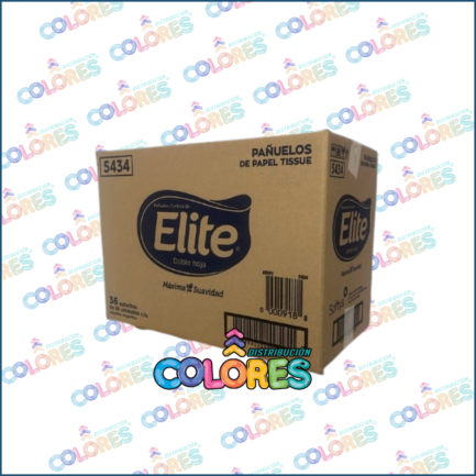 COMBO 4 C - 1 BULTO x36 ELITE PAÑUELOS BOX x90u