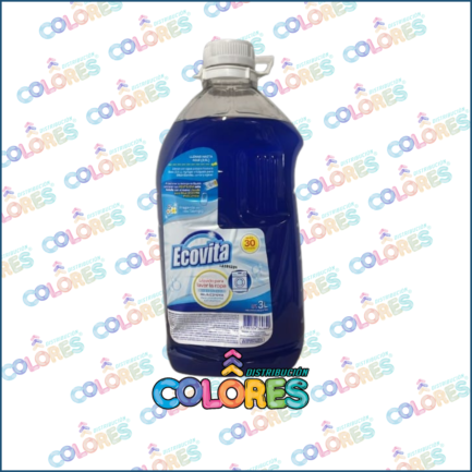 COMBO 6 - ECOVITA JABÓN LÍQUIDO x3L BOTELLA