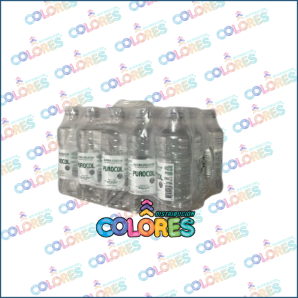 COMBO 5 C - 1 BULTO x20u PUROCOL ALCOHOL ETÍLICO x500ml 96°