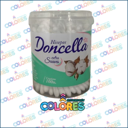 Doncella hisopos pote x100u