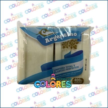 Argentino jabón blanco 2x200g