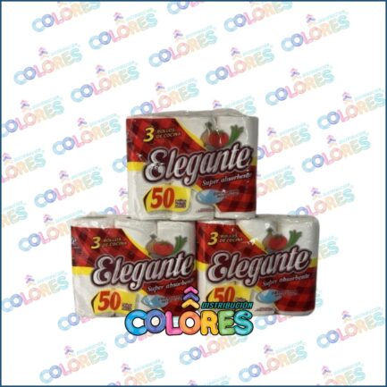 3 Elegante rollo de cocina 3X50mts