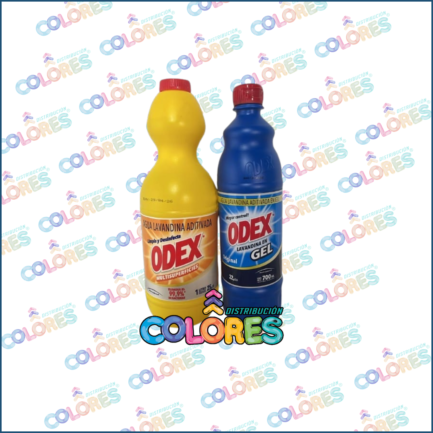 COMBO 6 - ODEX LAVANDINA x1L MULTISUPERFICIES + ODEX LAVANDINA EN GEL x700ml