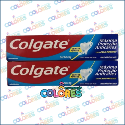 COMBO 2 - 2 COLGATE ORIGINAL x90g + 2u Magic doctor cepillo individual DE REGALO
