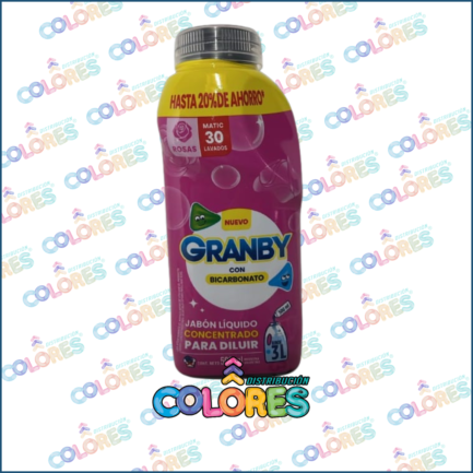 COMBO 14 - GRANBY JABÓN LÍQUIDO PARA DILUIR x500ml ROSAS