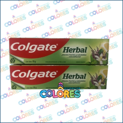 COMBO 1 - 2 COLGATE PASTA DENTAL HERBAL x70g