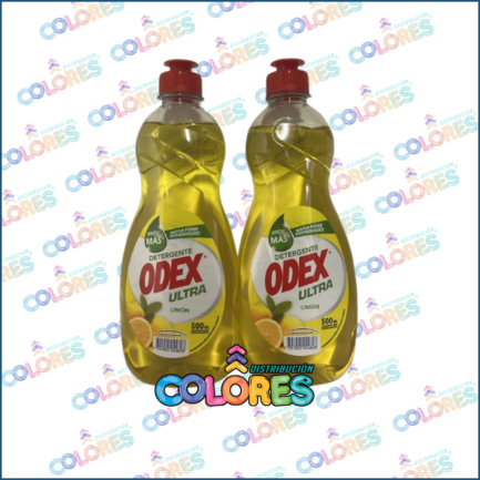 COMBO 1 - 2 ODEX DETERGENTE x500ml + Odex lavandina multisuperficies x1L DE REGALO