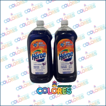 COMBO 23 - 2 HÉROE JABÓN LÍQUIDO x1,5L EVOLUTION