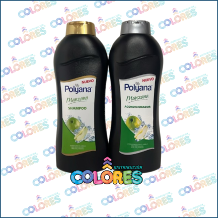 COMBO 3 - POLYANA SHAMPOO x1L + POLYANA ACONDICIONADOR x1L + Polyana shampoo x300ml + Polyana acondicionador x300ml DE REGALO