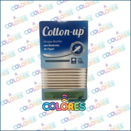 COMBO 6 - COTTON UP HISOPOS x100u