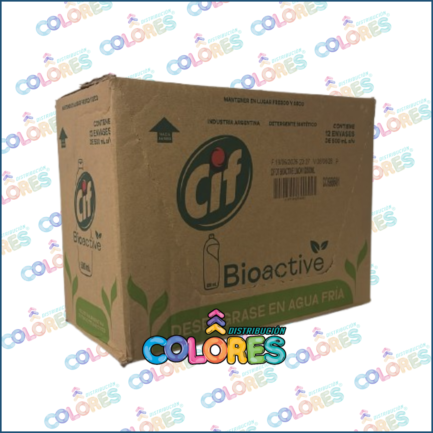 COMBO 27 - BULTO x12u CIF DETERGENTE x500ml LIMÓN