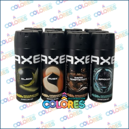 COMBO 26 - 1 CAJA MIXTA x12u AXE DESODORANTE AEROSOL