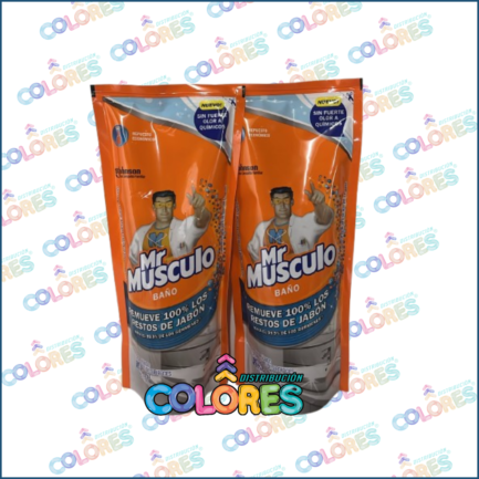 COMBO 21 - 2 ME MUSCULO LIMPIADOR BAÑOS x450ml