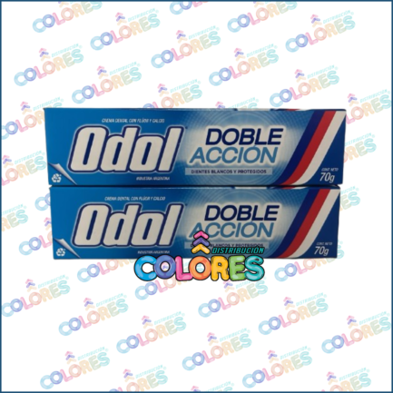 COMBO 13 - 2 ODOL DOBLE ACCIÓN x70g