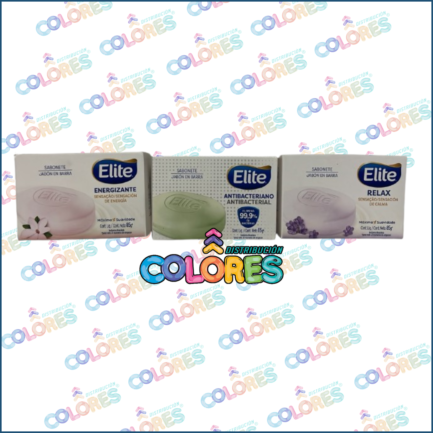 COMBO 11 -  ELITE JABÓN DE TOCADOR x85g surtidos